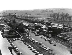 Campbelltown Railway Station Crossing 1960s (Supplied)